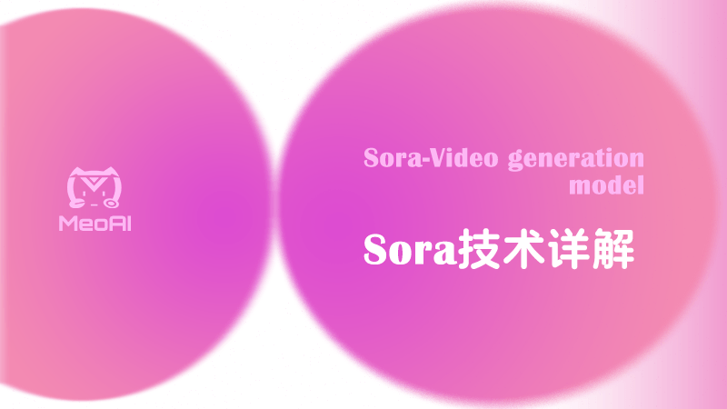Sora视频生成技术详解-MeoAI